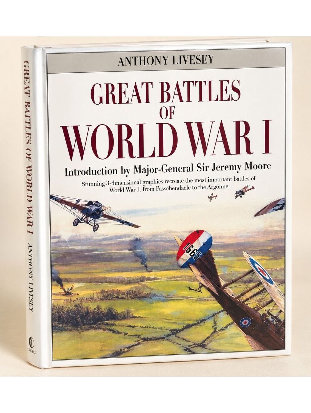 Great Battles World War I WWI Military History Illustrated Hardcover Large 12x10